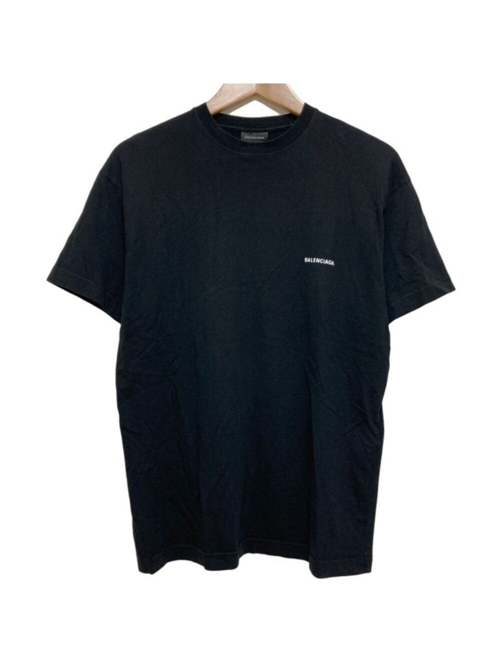 Balenciaga Logo Print T-Shirt Black Spring Summer L